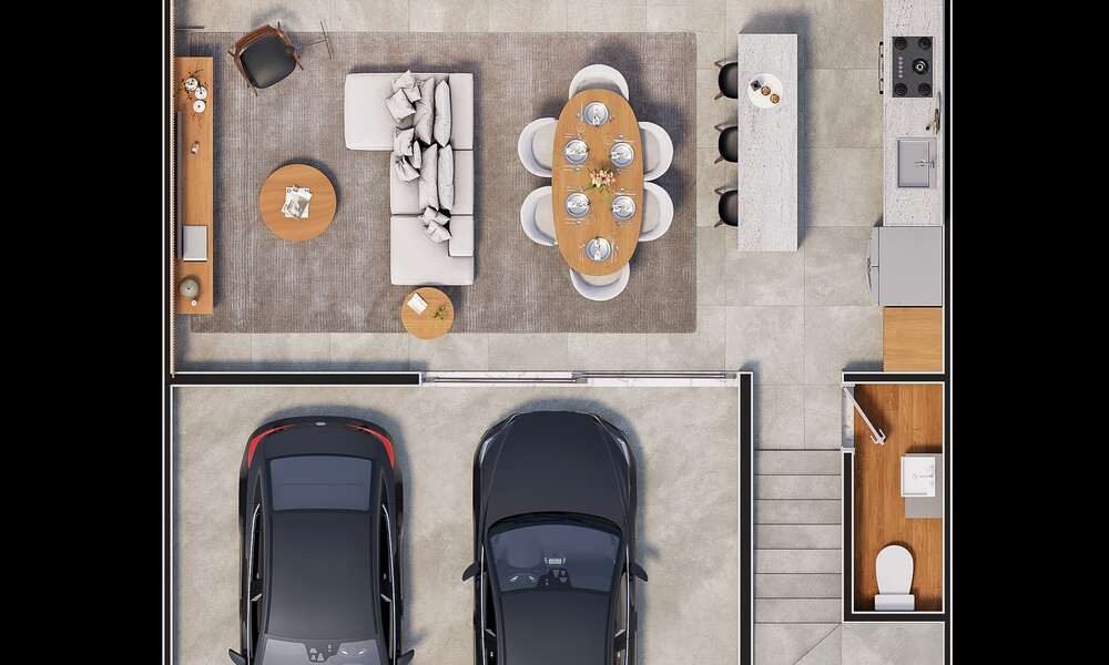 06 - LAYOUT RESIDÊNCIA 3 SUÍTES_TÉRREO