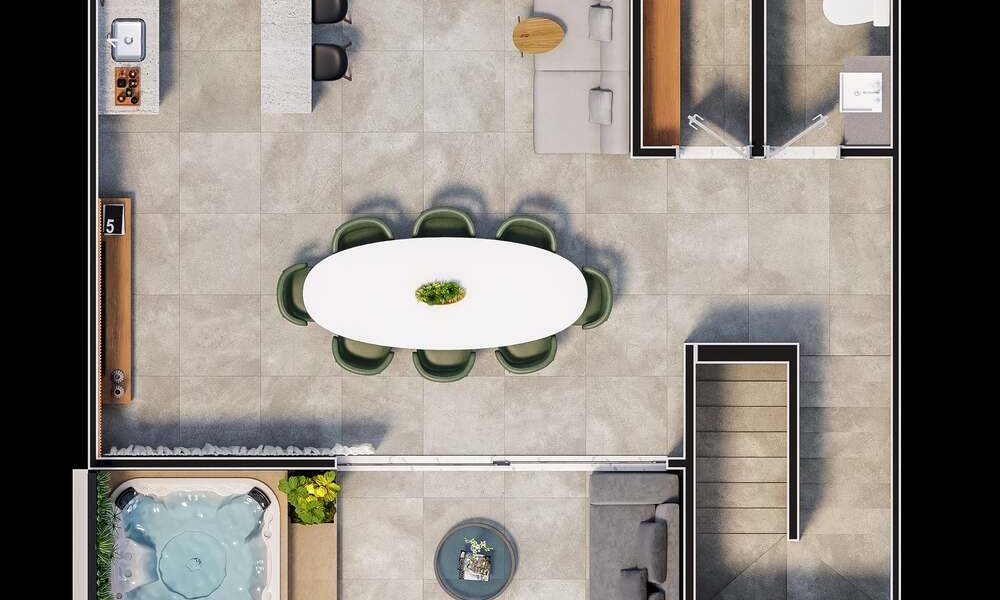 11 - LAYOUT ROOFTOP_2 PAVIMENTO