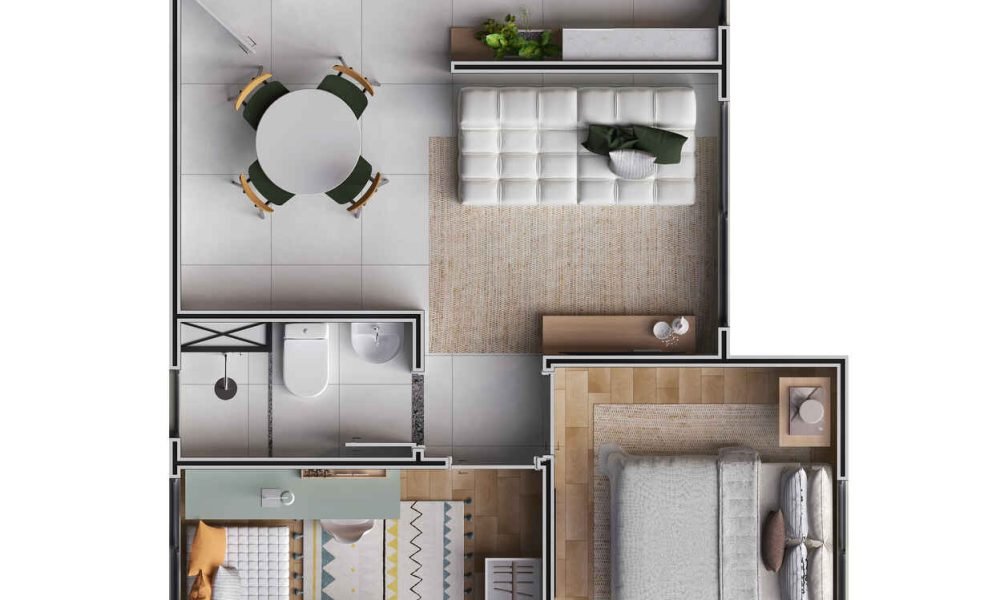 Planta 3D _Smart Vista do Rio